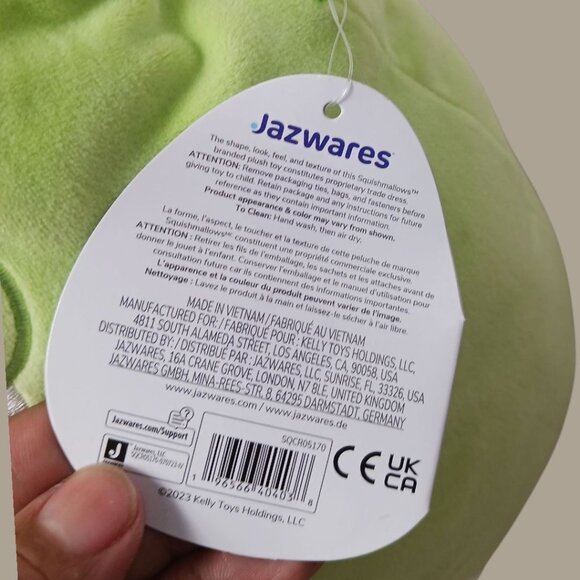 Squishmallows By Jazwares Arthur The Crocodile Plush Toy Lime Green 12 - Picture 5 of 9